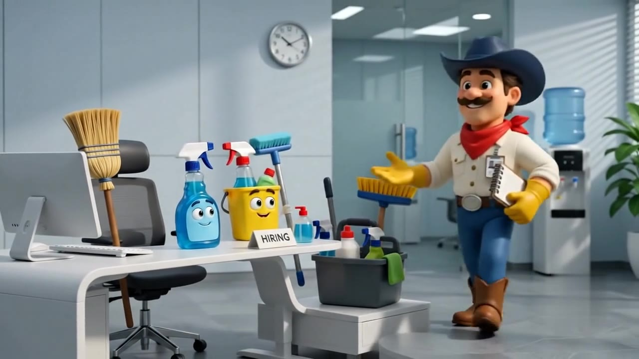 Tidy Cowboy at work